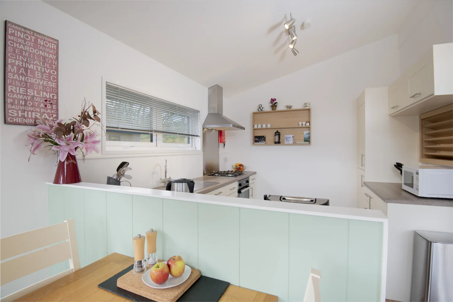 Dragonfly Lodge Kitchen view